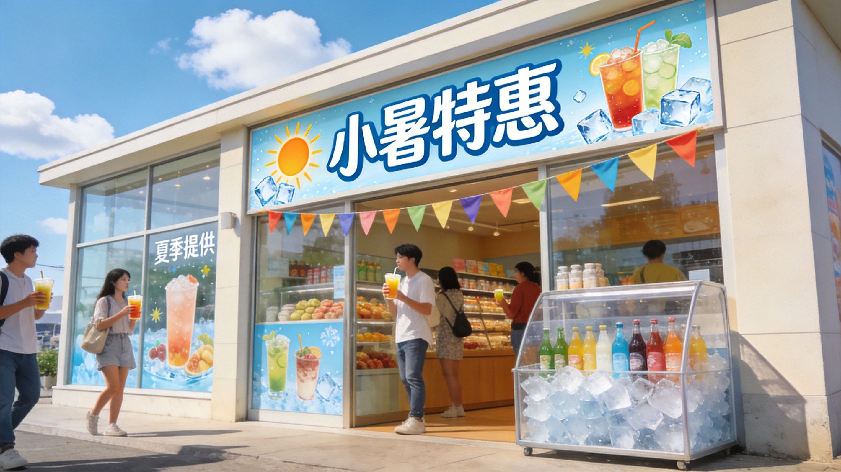 小暑节气营销实战手册：5大场景玩法让实体店夏日业绩翻倍增长