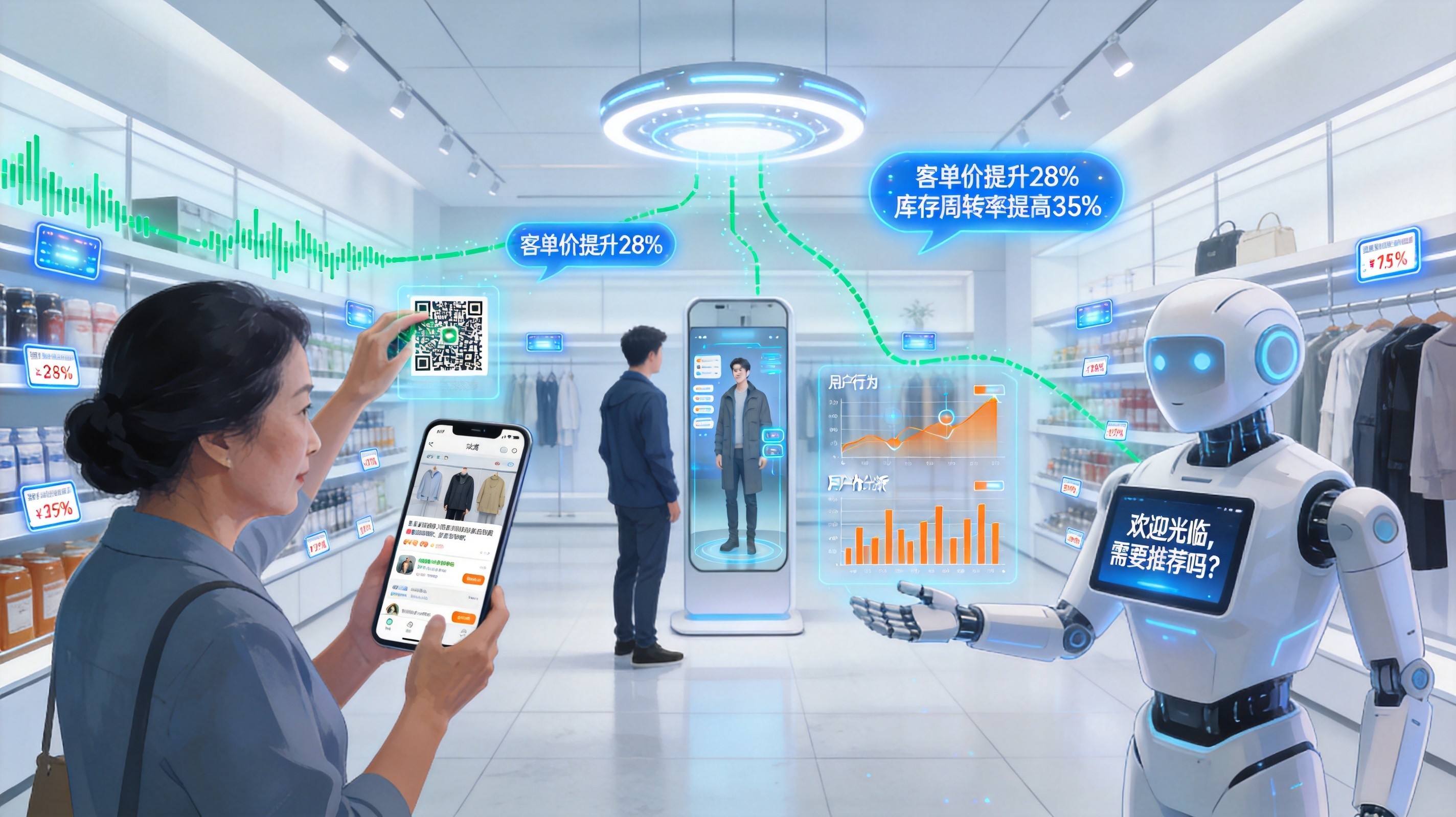 2026实体店AI数字化转型指南：从月亏8万到日入1.2万的实战心法