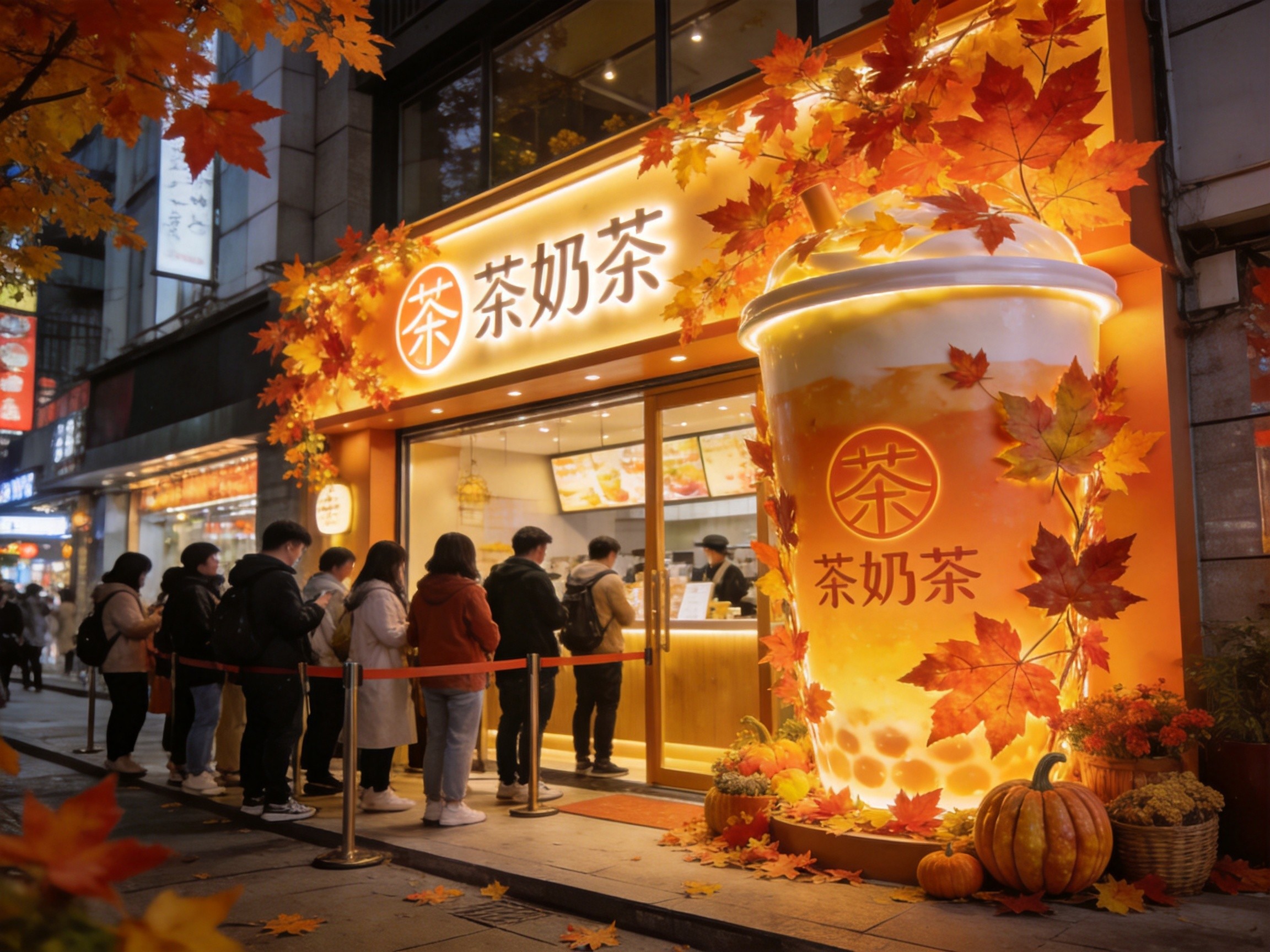 秋一杯营销大战：茶饮门店如何借势立秋实现单日3倍营收