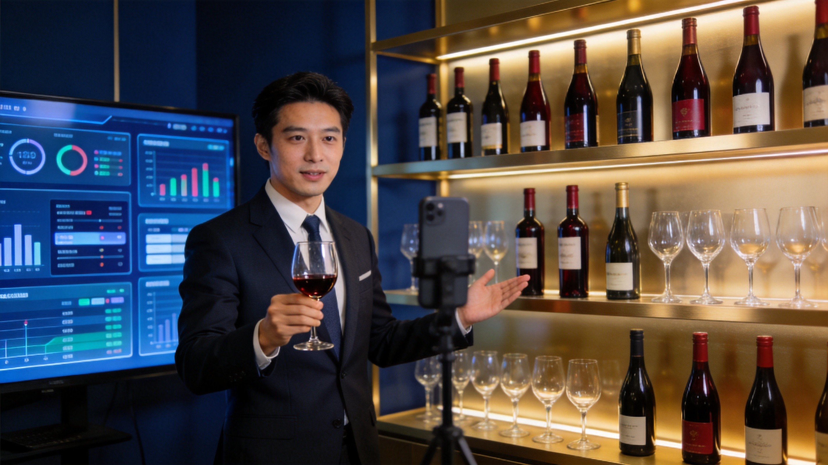 每周五晚8点准时开播：一家酒水连锁70+门店的数字化增长路径
