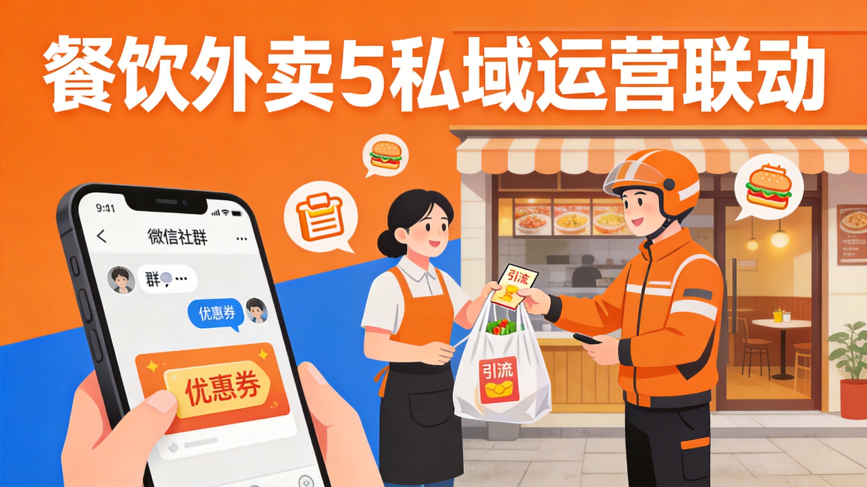 外卖一单抽佣20%起：餐饮老板把外卖流量沉淀成私域的6步实操