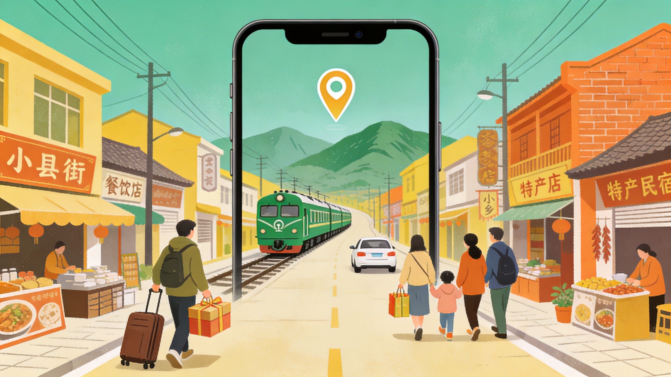 县域旅游收入增速领跑双节：县城门店接住"返乡+旅游"双重客流的运营清单