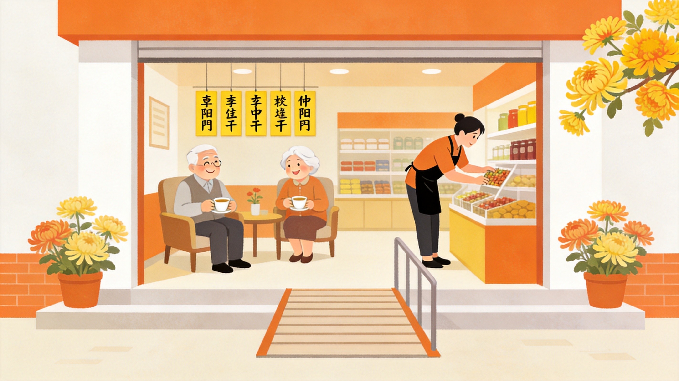 重阳节前最后一周：别只顾着卖孝心礼盒，把店改成老人愿意来、来了买得懂的样子