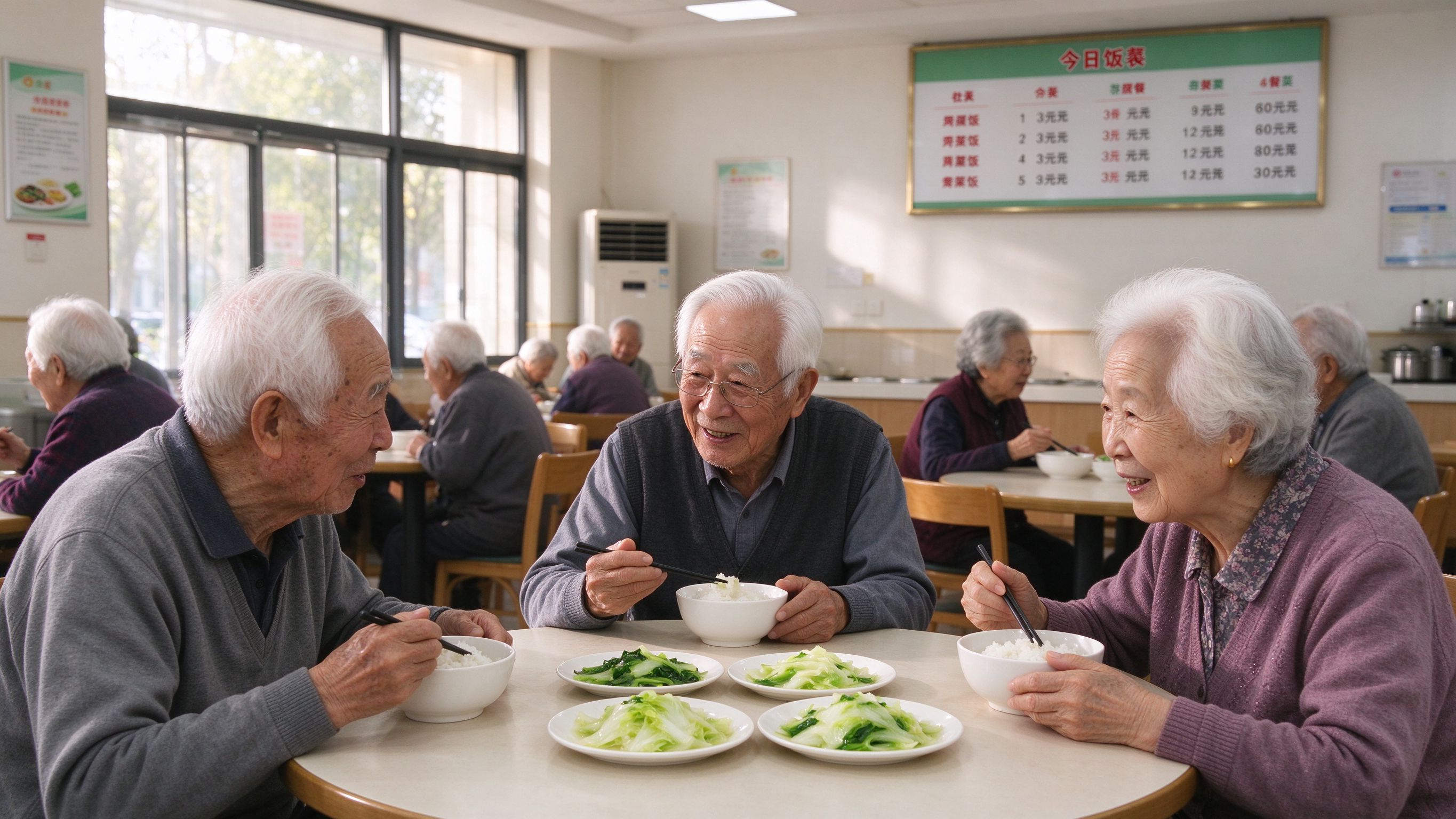 重阳倒计时4天：9万亿银发经济里，餐饮小店最容易错过的是一顿午饭的生意